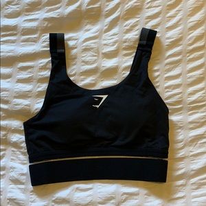 Black GymShark Sports Bra